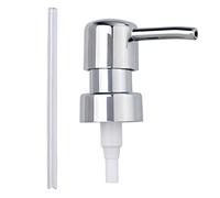 Wenko Cabeza de Bomba para sustitución Cromado Redondo, Plástico (ABS), 6.7 x 18 x 3.4 cm, Cromo