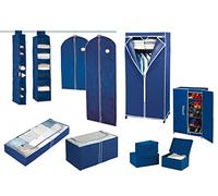 Wenko Caja Jumbo Air - Toison respirante, Polipropileno, 91 x 48 x 53 cm, Azul