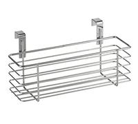 Wenko Cesta de especias, para colgar, Metal cromado, 24 x 11.5 x 10 cm, Cromo