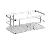 Wenko Cesto Hondo Premium Acero INOX, Acero Inoxidable, 24 x 10 x 13.5 cm, Brillante