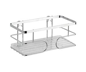 Wenko Cesto Hondo Premium Acero INOX, Acero Inoxidable, 24 x 10 x 13.5 cm, Brillante