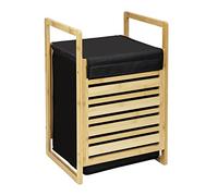 WENKO Cofre para la colada Ecori natural, 40 x 60 x 35 cm