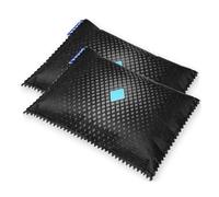 WENKO Cojín deshumidificador para coche 1000 g, reutilizable, contra el empañamiento de las lunas, la formación de moho y olores, con indicador de saturación, 17 x 5 x 24 cm