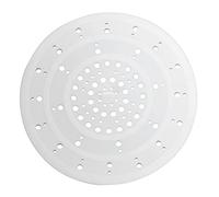Wenko Colador de desagüe Silicona - para cocinas, Silicona, 12 x 0.3 x 12 cm, Blanco