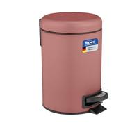 Cubo con pedal Leman rosa viejo, 3 l
