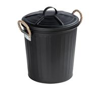 Cubo de cosmética Gara negro mate 6 ltr.