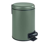 Wenko Cubo de pedal 3 l. Leman, negro, 3 litros