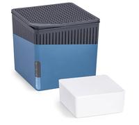 WENKO Deshumificador Cube 1000 g azul Capacidad: 1.6 l, Plástico (ABS), 16.5 x 15.7 x 16.5 cm, Azul