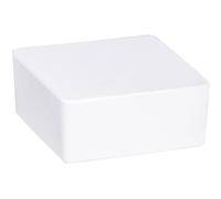 WENKO Deshumificador Cube 1000 g para rellenar, Cloruro de calcio, 12 x 5 x 12 cm, Blanco