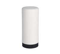 WENKO Dispensador de detergente Easy Squeez-e Blanco - Seifenspender Capacidad: 0.25 l, Silicona, 6 x 14 x 6 cm, Blanco