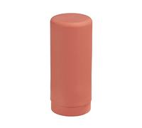 WENKO Dispensador de detergente Easy Squeez-e, dosificador de calidad para lavavajillas, fácil de dosificar, jabonera de silicona a prueba de fugas, capacidad 250 ml, Ø 6 x 14 cm, rojo ladrillo