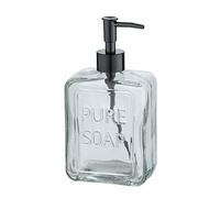 Wenko Dosificador de jabón Pure Soap, Transparente