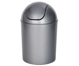 Wenko Economic papelera 6 l gris 21886100