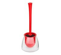 Wenko Escobillero Fiesta Rojo - portaescobillas para el WC, Poliestireno, 14.5 x 37 x 14.5 cm, Rojo