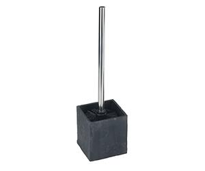 Wenko Escobillero Slate Rock - Efecto esquisto, Poliresina, 10.2 x 38 x 10.2 cm, Antracita