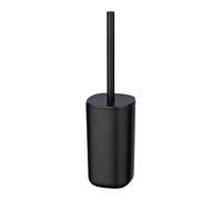 Wenko Escobillero WC Davos, negro mate, 10.5 x 7 x 7 cm