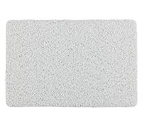 WENKO Esterilla de baño Indoor & Outdoor Loop blanco 40 x 60 cm - Alfombra para ducha, baño, piscina, sauna con estructura antideslizante, plástico, 40 x 60 cm, Blanco