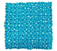 Wenko Esterilla para Ducha Paradise petróleo 54 x 54 cm - Antideslizante, Cloruro de polivinilo, 54 x 54 cm, Petróleo
