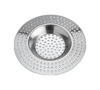 Wenko Filtro Paso Fino 2 Unidades Acero INOX - Juego de 2 Unidades, Acero Inoxidable, 7 x 7 cm, Cromo Brillante