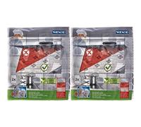 WENKO Filtro plano para campana 2 unidades - juego de 2 unidades, Fibra corta de rayón, 57 x 47 cm, Blanco (Paquete de 2)