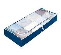 Wenko Funda para Debajo de la Cama Air - Toison respirante, Polipropileno, 105 x 15 x 45 cm, Azul