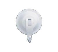 Wenko Ganchos de Palanca con Ventosa 2 Unidades - Juego de 2 Unidades, pequeño, plástico, 4 x 5.6 x 2.5 cm, Blanco