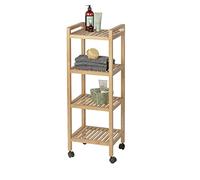 Wenko Gomo Perchas, Madera, marrón, 2,5 x 0,2 x 500 cm