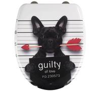 Wenko Guilty Dog tapa de inodoro de cierre suave 22405100