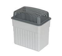 WENKO Humidificador con bloque de gránulos de 2 kg, deshumidificador de habitación, puede contener hasta 2,8 l de humedad, probado en laboratorio, recargable, reduce el moho y los olores, 23 x 24 x