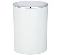 Wenko Inca papelera 5 l cromo-blanco 22554100