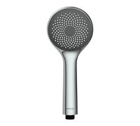 Wenko Mango de ducha Watersaving Ø 9,6 cm – ducha de mano universal, ABS, Cromo