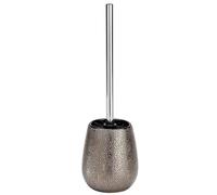 Wenko WC-Garnitur Marrakesh - Escobilla WC Cerámica, Ø 12,5 x 41 cm, Marrón