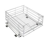 Maximex Cestas Organizadoras Extraibles para Muebles de Cocina, Metalicas, 50 x 40 x 19 cm