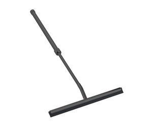 WENKO Mopa de Baño Telescópica Negra Negro