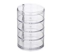 Wenko Organizador cosmética Torre transparente 4 compartimentos Transparente