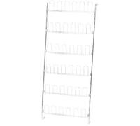 Wenko 4340030100 - Zapatero para puerta ( 56 x 159,5 x 14,5 cm), 18 pares cromo