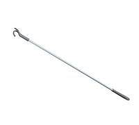 WENKO Palo para colgar HERKULES - Gancho para ropa, Acero, 3 x 76 x 1 cm, Blanco