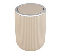 Cubo con tapa oscilante Agropoli S, beige