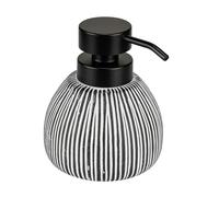 WENKO Pascoli - Dispensador de jabón para baño (0,5 L, 11 x 13 x 12 cm, cerámica y plástico)