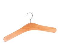 WENKO Percha Berlin haya natural - percha para la ropa, Madera de haya, 42 x 18 x 1 cm, Marrón