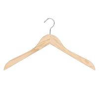 WENKO Percha Elba para la ropa - perchas para guardarropa, Madera de Roble, 45 x 25 x 1.4 cm, Marrón