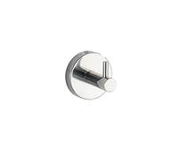 Wenko Percha Uno Bosio Shine, Acero Inoxidable, 5.5 x 5.5 x 5.5 cm, Brillante
