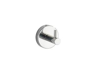 Wenko Percha Uno Bosio Shine, Acero Inoxidable, 5.5 x 5.5 x 5.5 cm, Brillante
