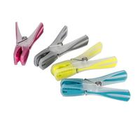 Wenko Pinzas para la Ropa Arrow Juego de 24 Piezas - 24 Piezas, Polipropileno, 1.5 x 8.4 cm, Multicolor