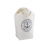 WENKO Pongotodo Sylt - shopper Capacidad: 58 l, Poliéster, 53 x 60 x 25 cm, Beige