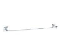 WENKO Power-Loc® toallero de barra Duo Elegance - fijar sin taladrar, Latón, 63 x 5 x 7 cm, Cromo