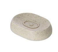 Wenko Puro Jabonera, Poliresina, Beige, 8.9x12.5x3.1 cm