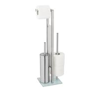 Wenko Rivalta soporte para papel higiénico con escobilla de wc || 25399100