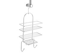 Wenko Servicio de Ducha Exclusiv - 3 repisas, Acero, 25 x 54 x 10 cm, Cromo