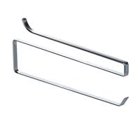 Wenko Soporte para Papel de Cocina se instalará en un Estante, Metal Cromado, 31 x 10 x 1 cm, Cromo Brillante